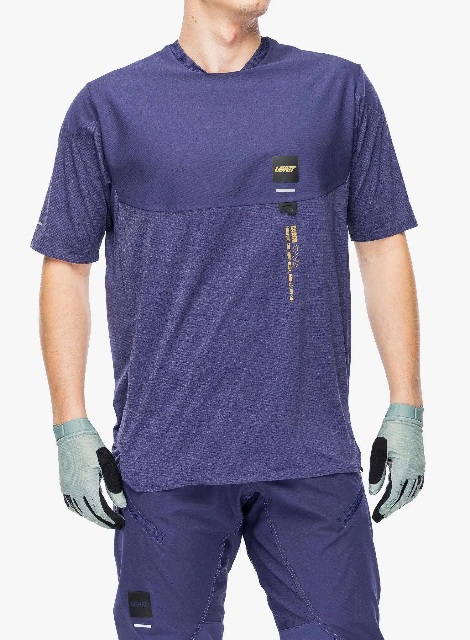 Leatt Maglia MTB Trail 6.0 Cargo Galaxy Blue 5/7