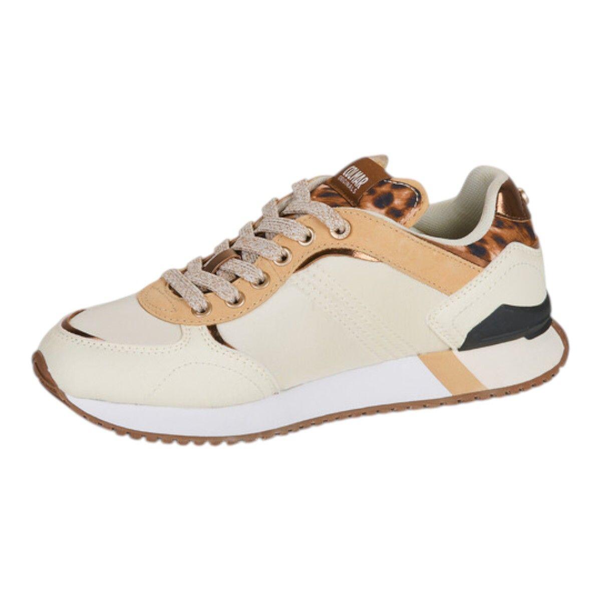 Baskets Femme Baskets Colmar TRAVIS PLUS FELINE Beige Colmar 3/6