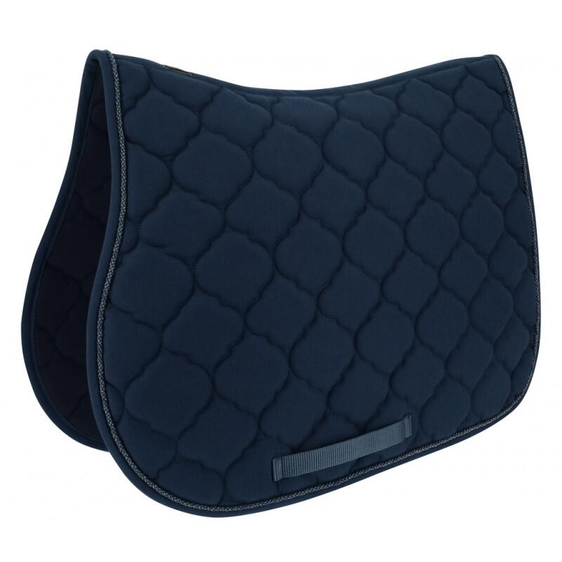 Tapis de selle pour cheval Riding World Girly - bordeaux - poney