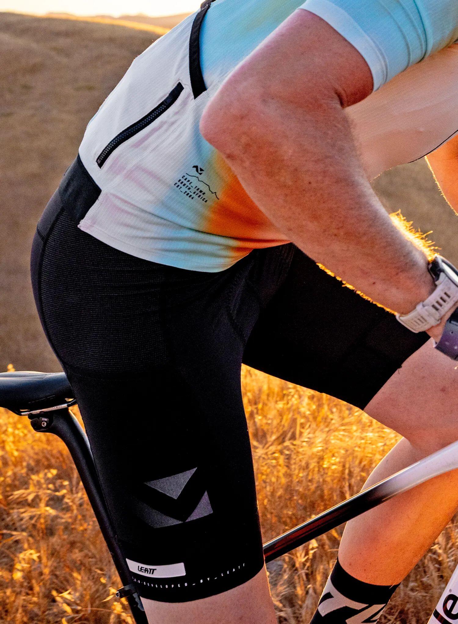 Heren Leatt Endurance 5.0 Cargo Bib Short Zwart 7/7