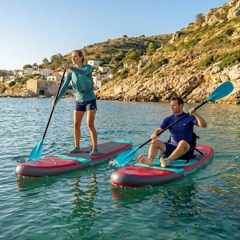 PACK DE 2 REMOS SUP/KAYAK CONVERTIBLES DUAL TECH 2-EN-1 VARIO 5/7