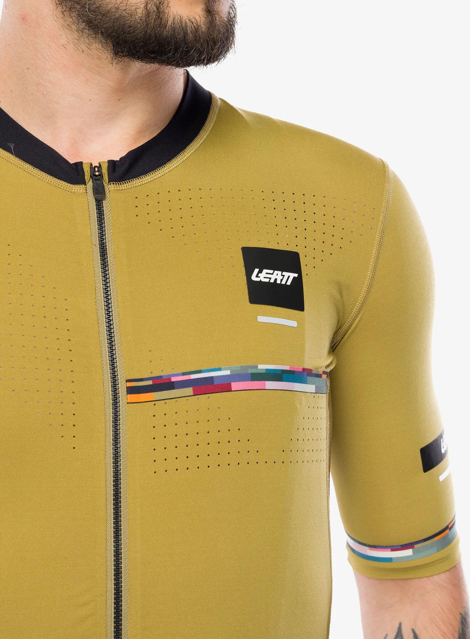 Maglia a maniche corte Leatt Endurance 5.0 Cargo Uomo Marrone 7/7