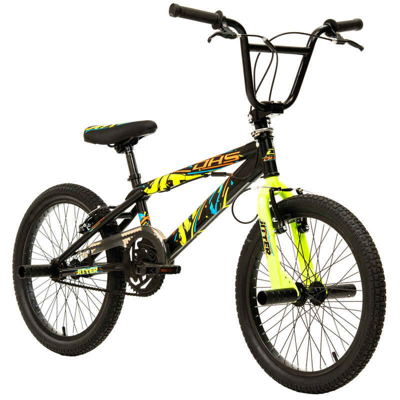 DHS Jitter Bicicletă copii - 20 inch, Negru
