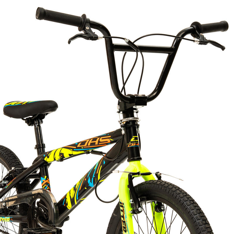 DHS Jitter Bicicletă copii - 20 inch, Negru