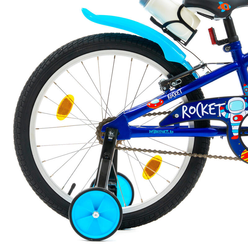 DHS Rocket Bicicletă copii , albastru