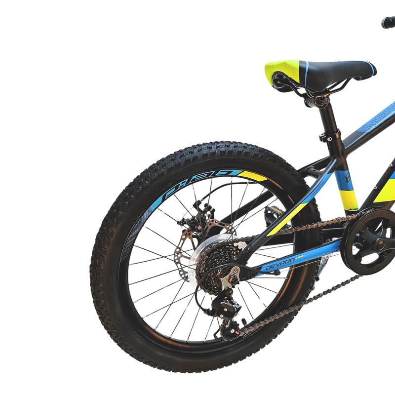 Devron Alaska Bicicletă copii 20 inch, Negru-Albastru
