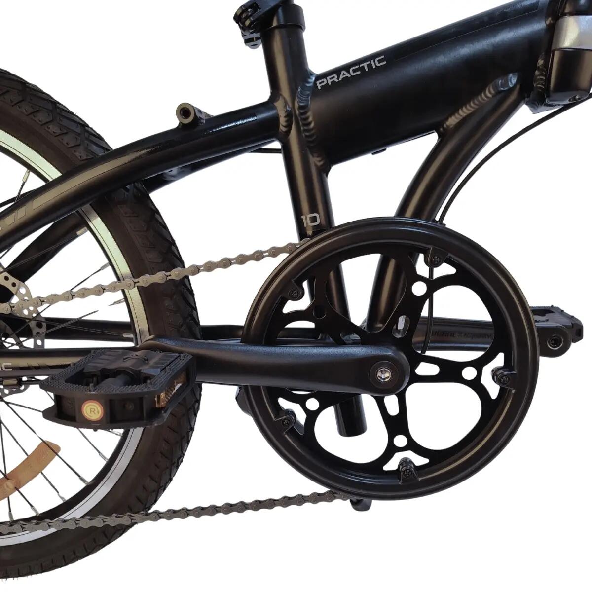 Devron Practic 10 - 20 inch vouwfiets, zwart 5/7