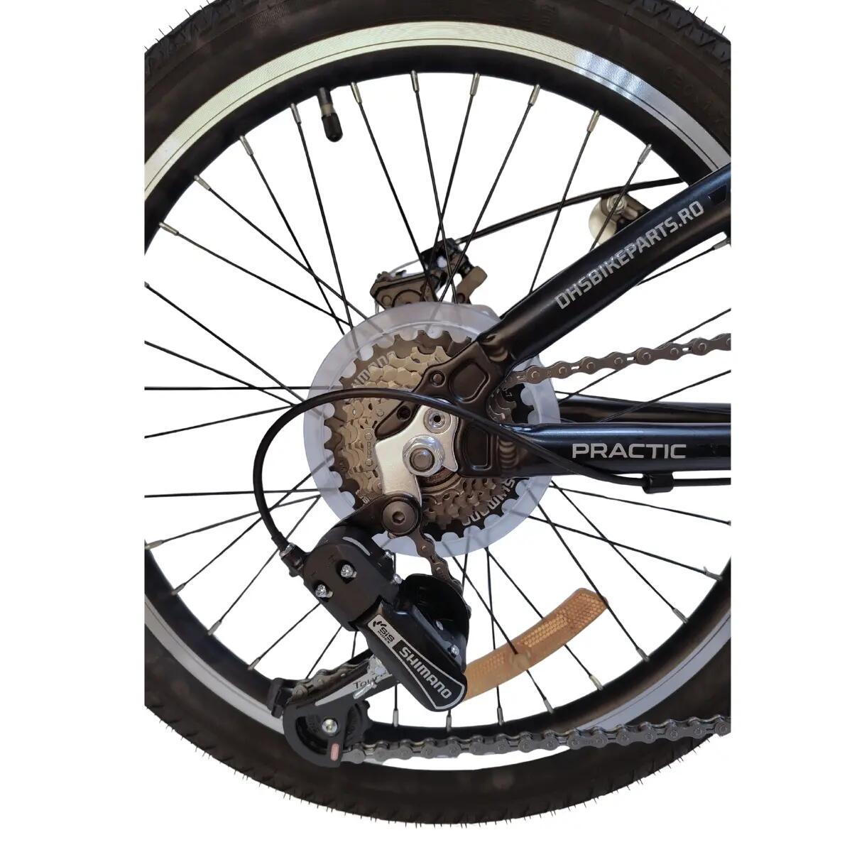 Devron Practic 10 - 20 inch vouwfiets, zwart 4/7