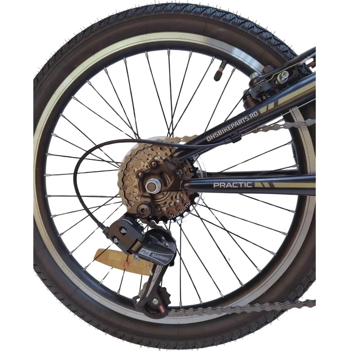 Devron Practic 30 vouwfiets – 20 inch, zwart 5/7