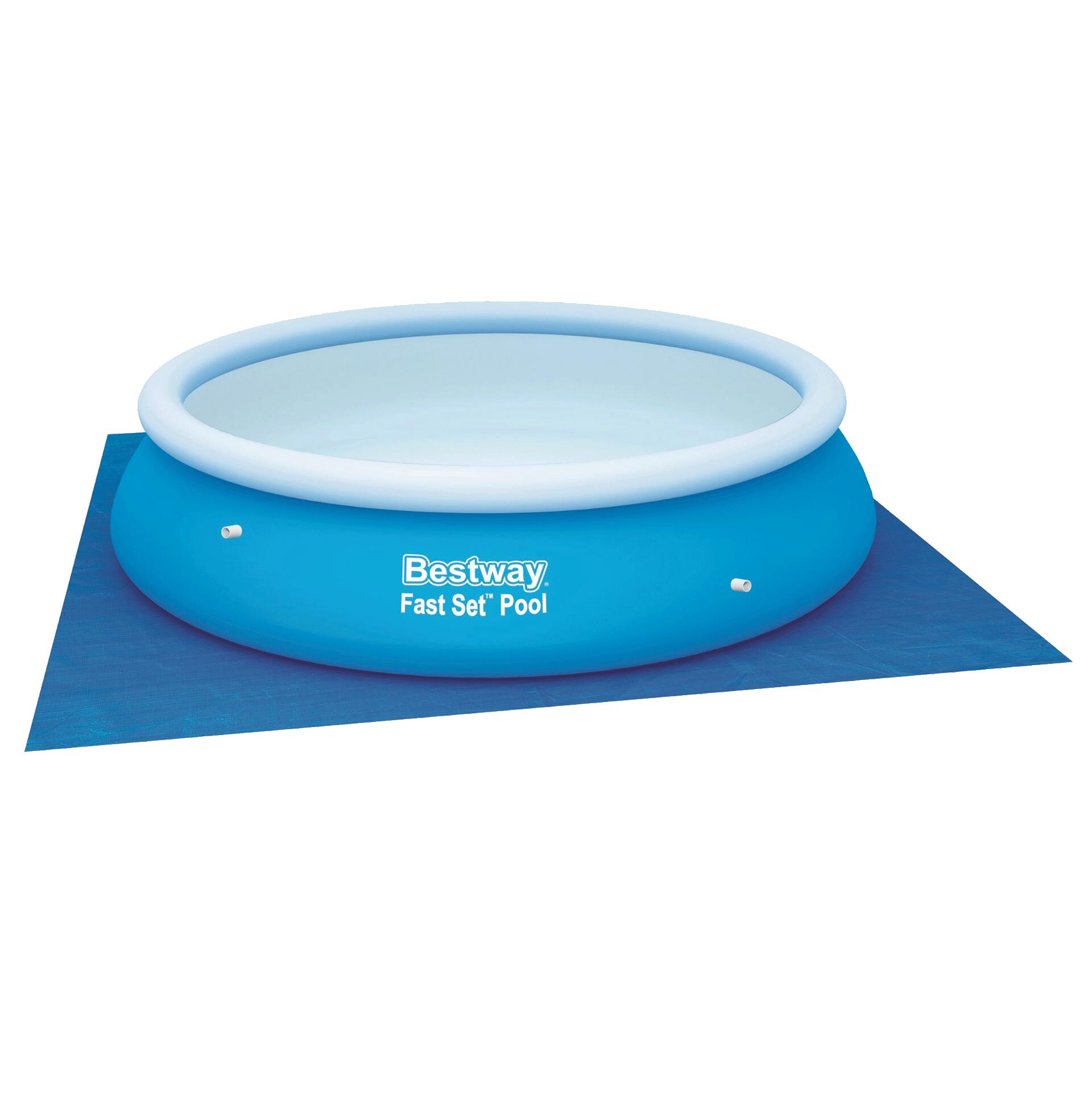 Tapiz de Suelo para Piscinas Desmontables y Spas Bestway Redondo 335x335 cm 5/7