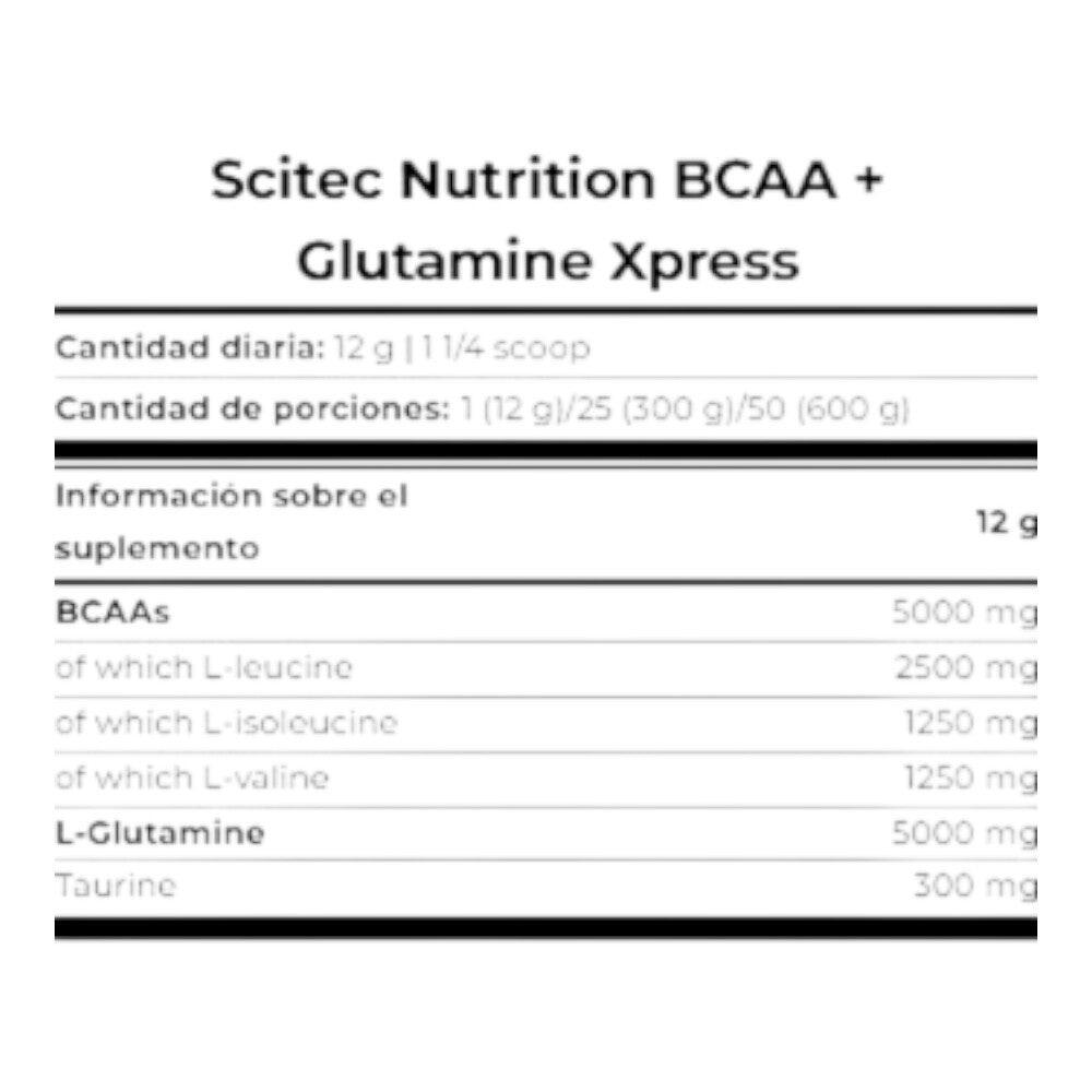 Bcaa + Glutamine Xpress 600 Gr Mojito 2/4