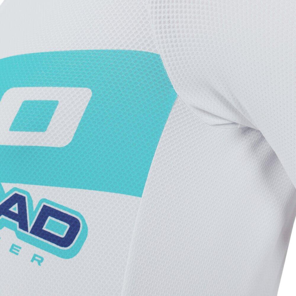 Maillot ciclismo mesh manga corta hombre M8 NRC White Blanco 4/7