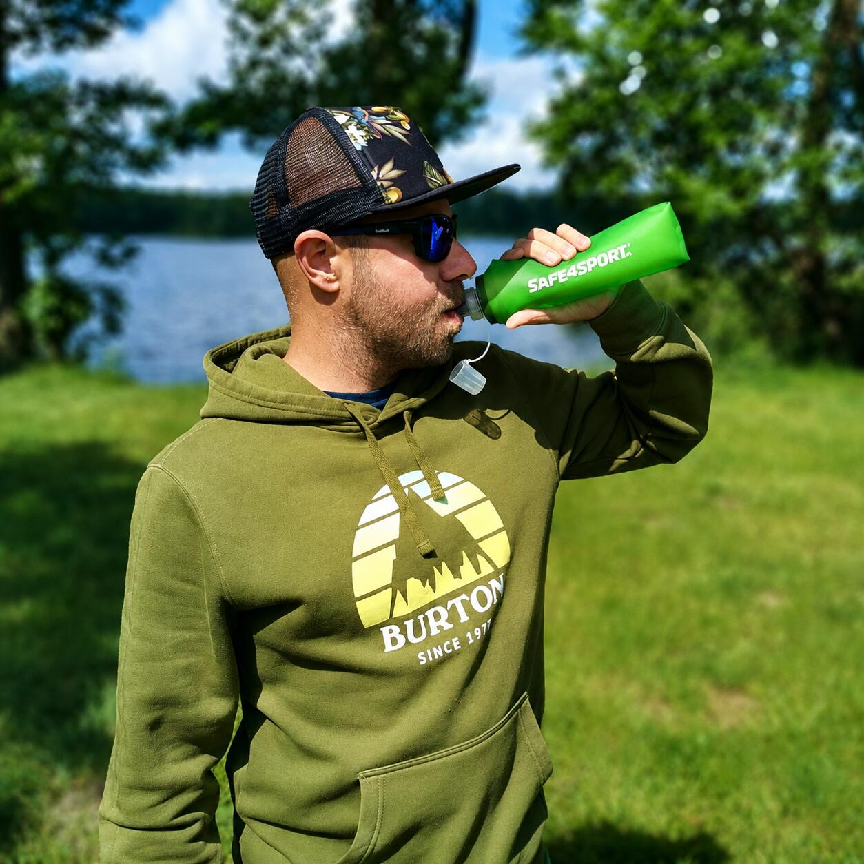 Měkká flexibilní láhev na vodu 500 ml 4/7