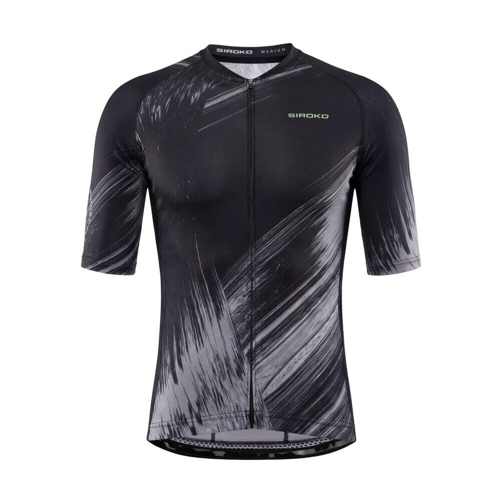 Camisola de ciclismo manga curta homem M2 NRC Black Preto 6/8