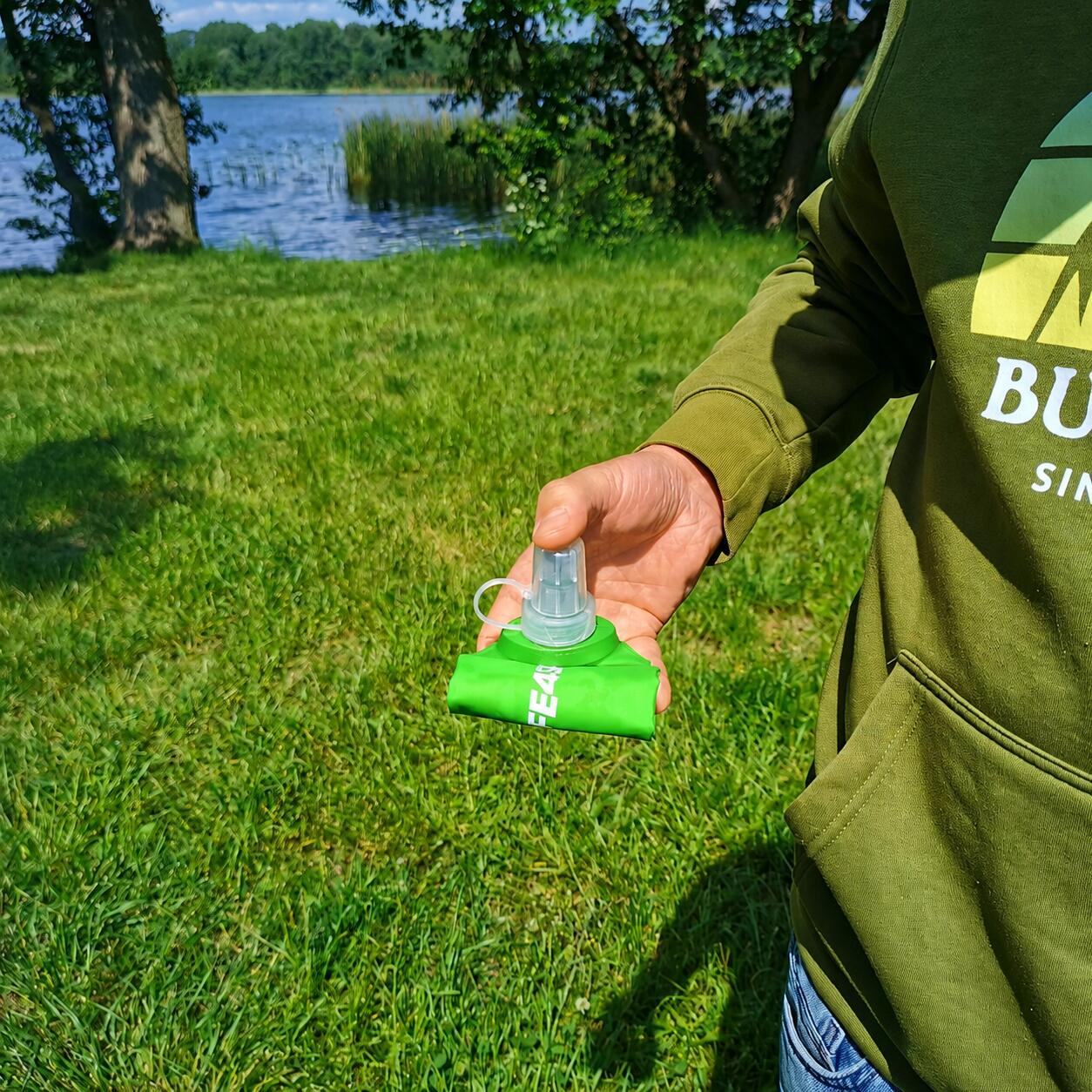 Měkká flexibilní láhev na vodu 500 ml 6/7