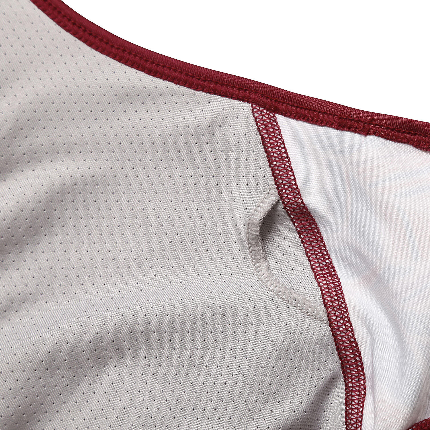 Brassière d'escalade femme Ocún Misty Bra wine rhododendron, 4D respirante 3/5