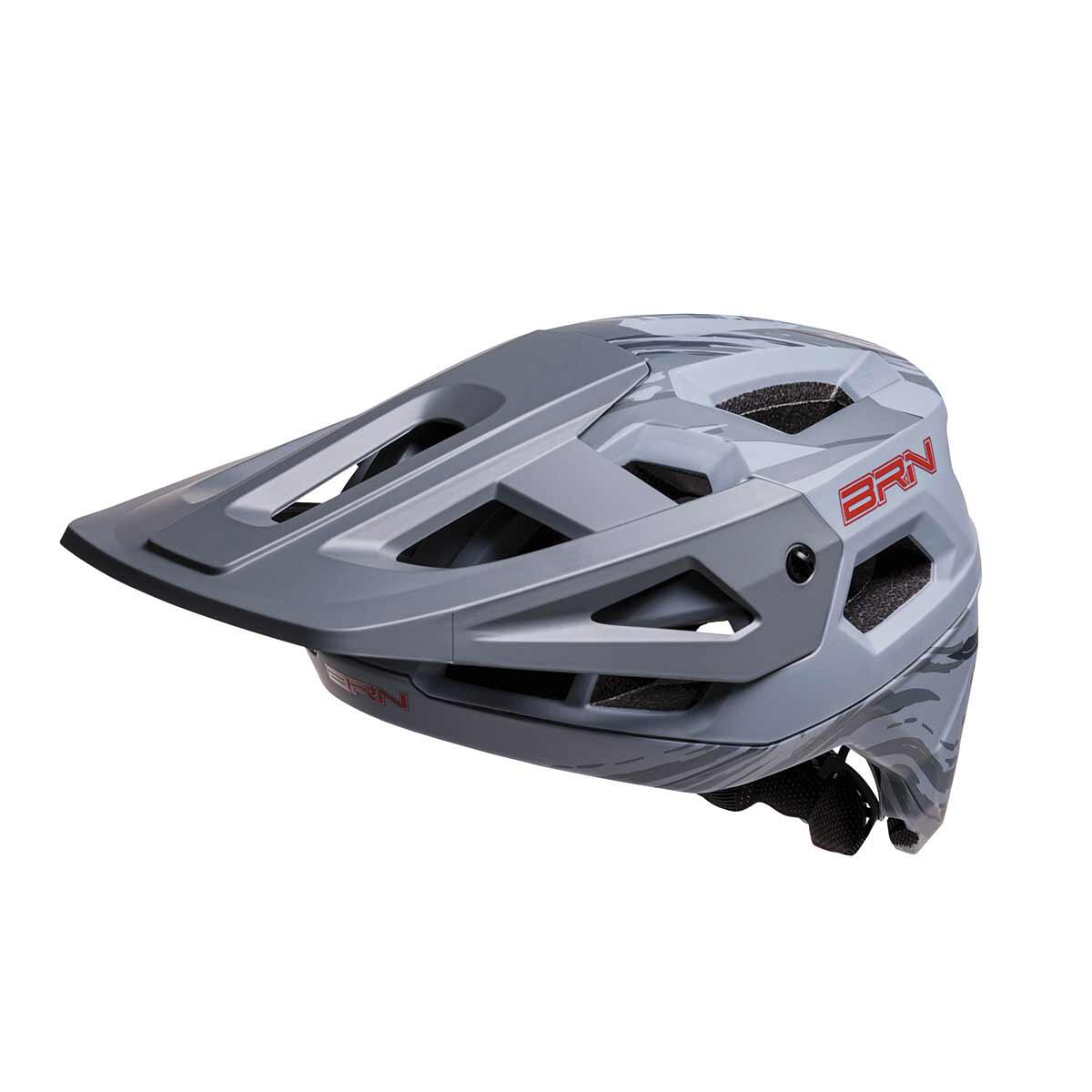 Casco BRN Stone grigio, taglia unica (58-61 cm) 2/4