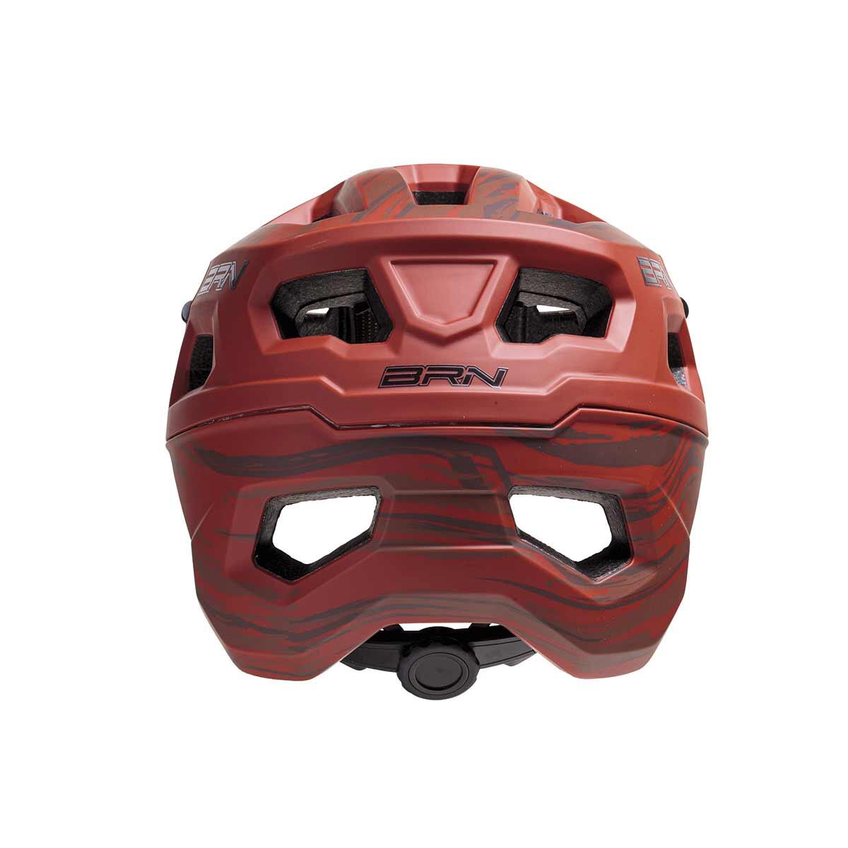 Casco BRN Stone rosso, taglia unica (58-61 cm) 3/5