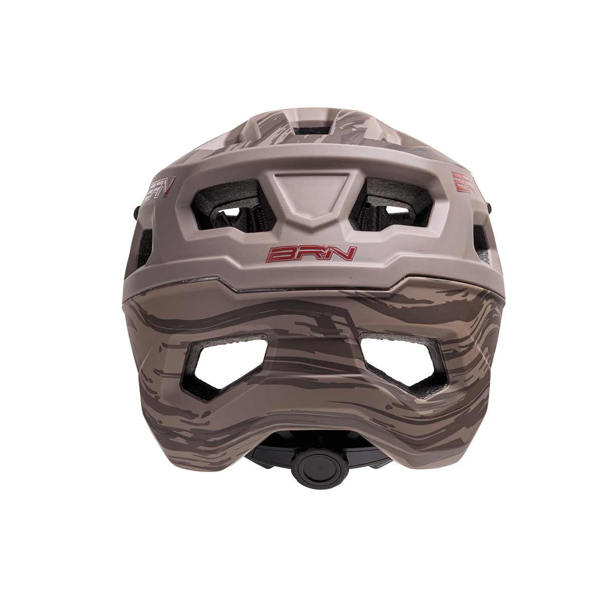 Casco BRN Stone marrone, taglia unica (58-61 cm) 3/4