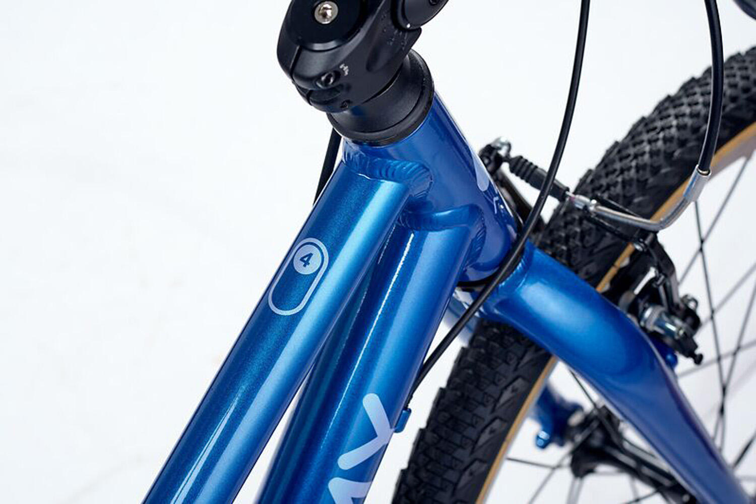 Vélo enfant ACADEMY Grade 4 bleu aluminium léger 3/3