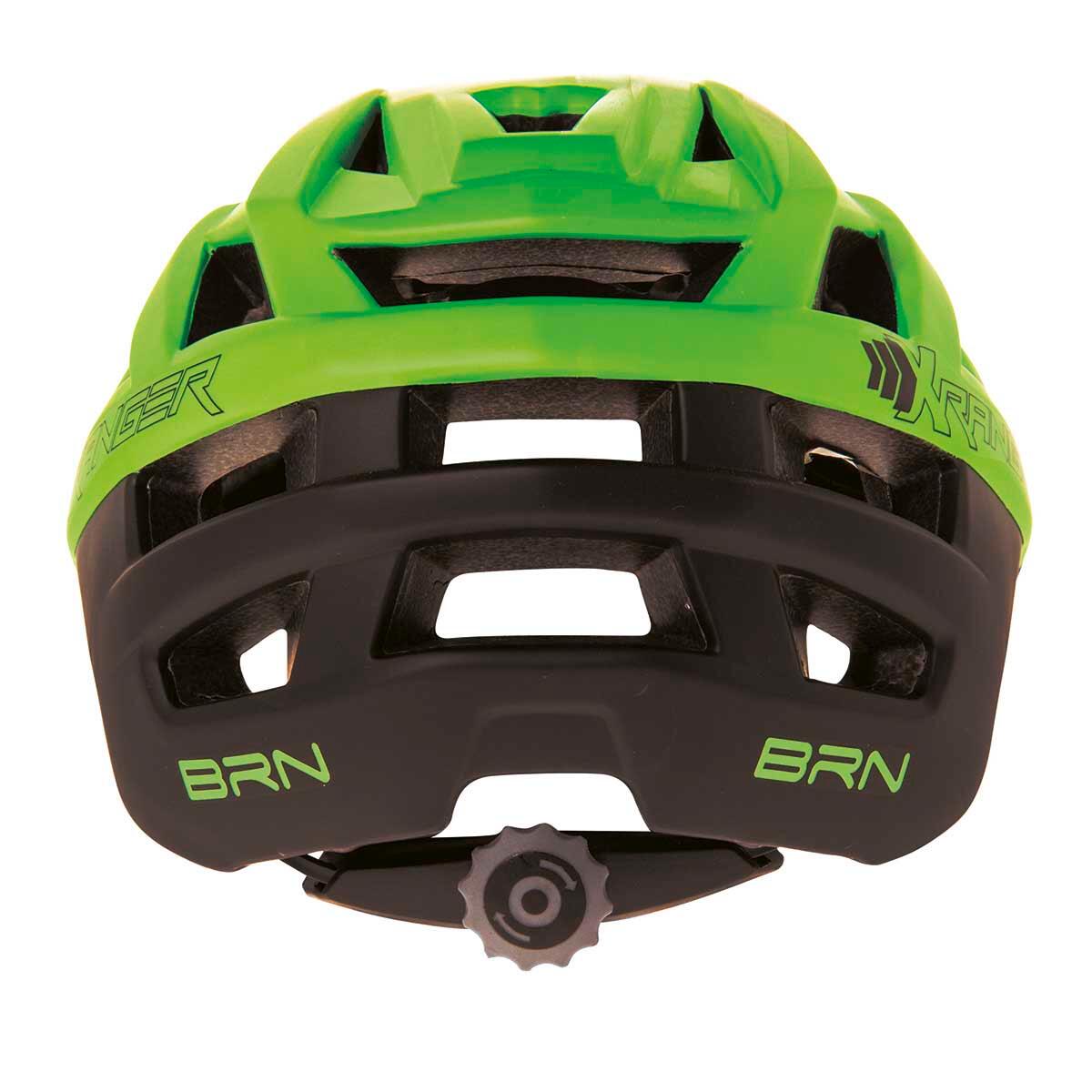 Casco BRN Xranger verde fluo, tg. M 2/3