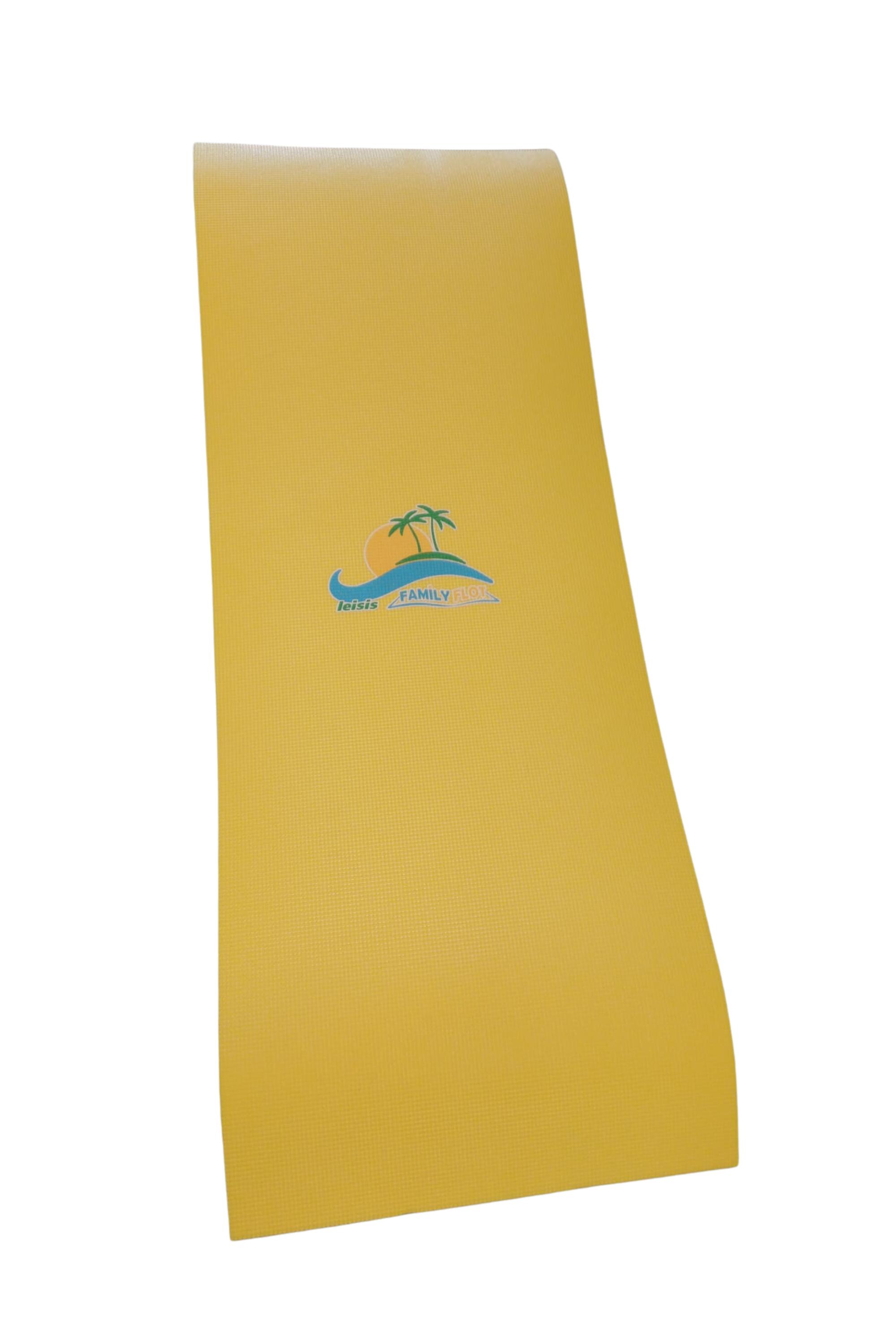 Tapiz de Natación Leisis Family Flot Basic Senior Amarillo Azul 200x72,5x2,5 cm 3/4