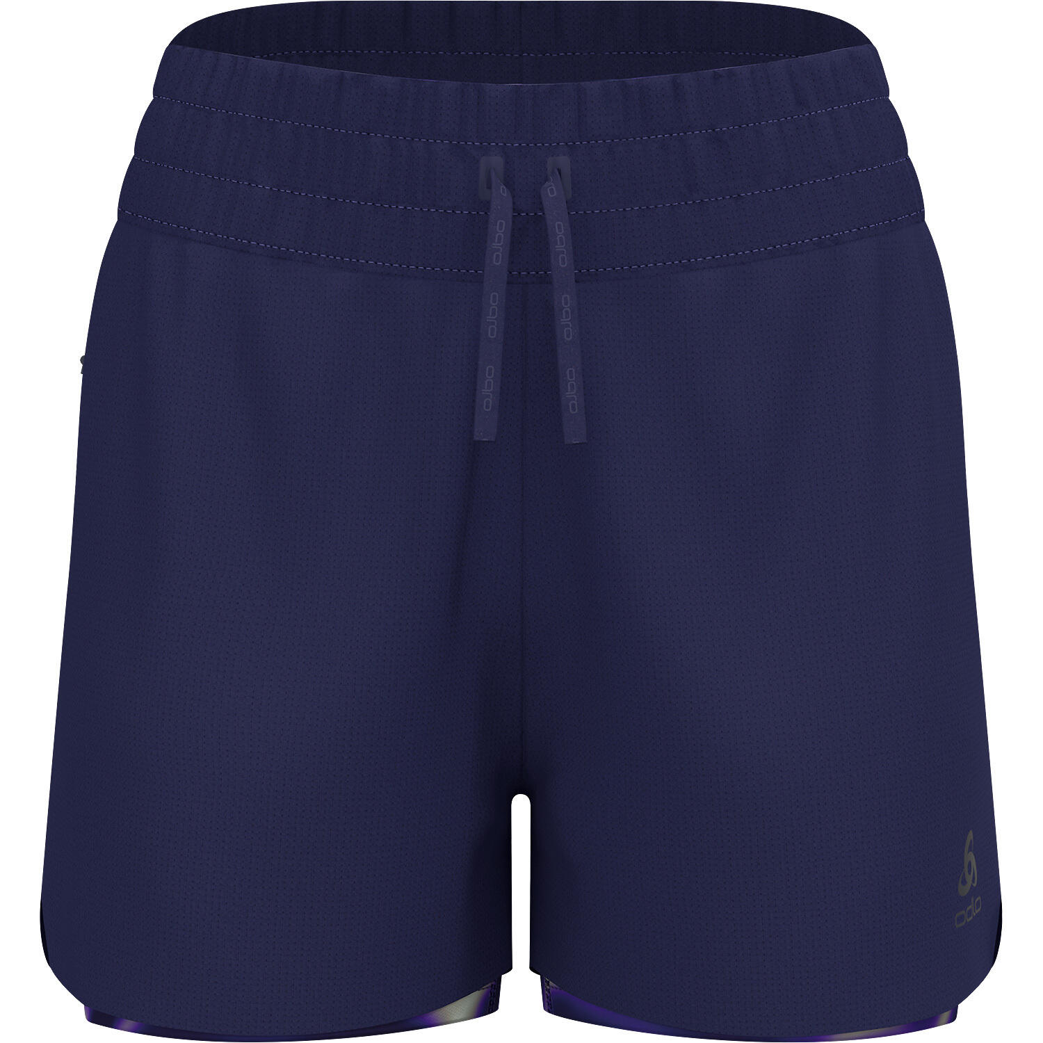 Spodenki damskie Odlo ZEROWEIGHT 3 INCH PRINT 2-in-1 short