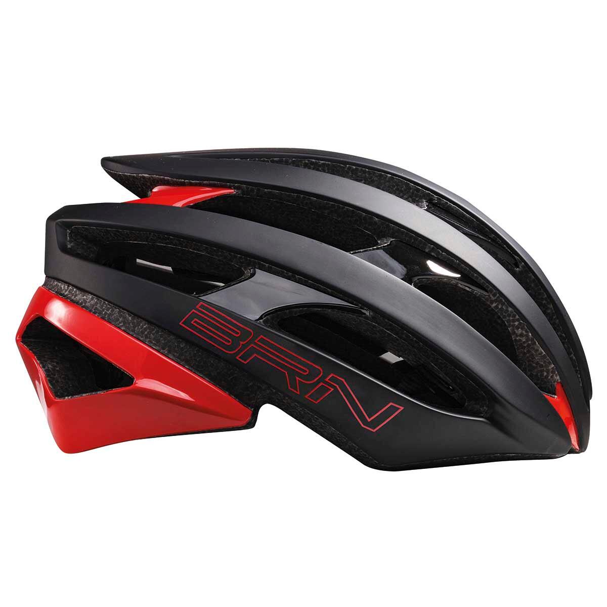 Casco BRN Corsaro nero/rosso 2/4