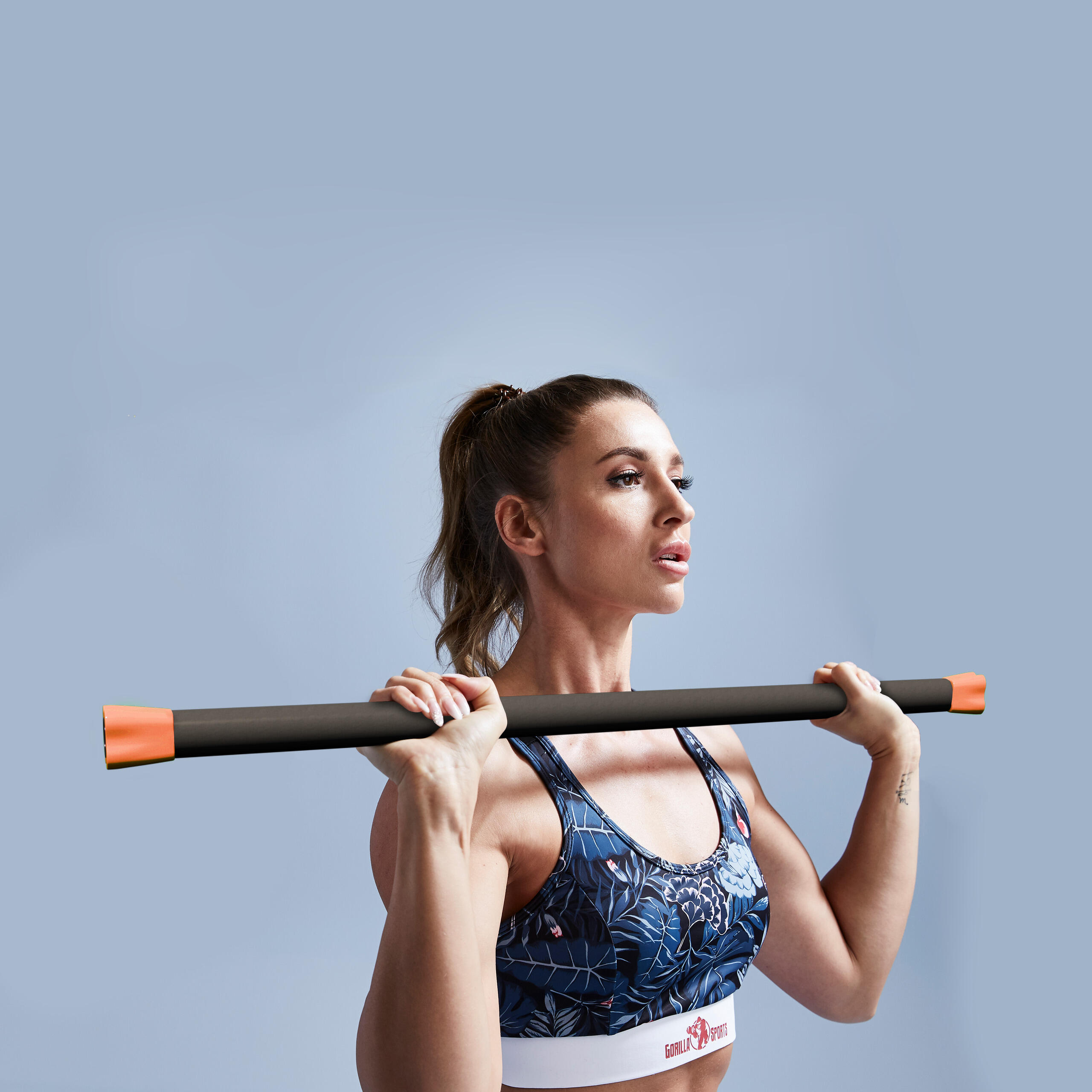 BARRE DROITE LESTÉE 120CM | MUSCULATION ET FITNESS | POIDS AU CHOIX DE 1KG À 10K 3/7