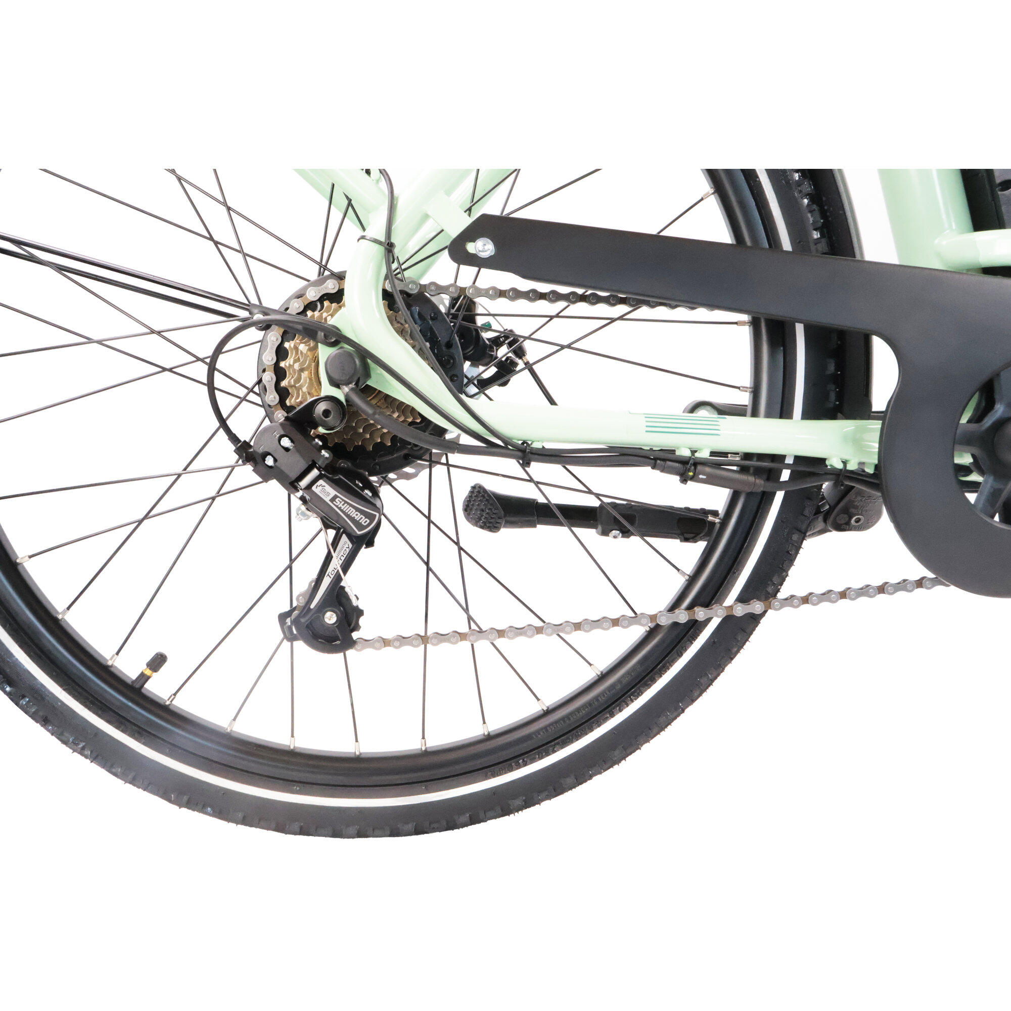 LLOBE City E-Bike 26" TOWN COMPACT. Vert 7/7