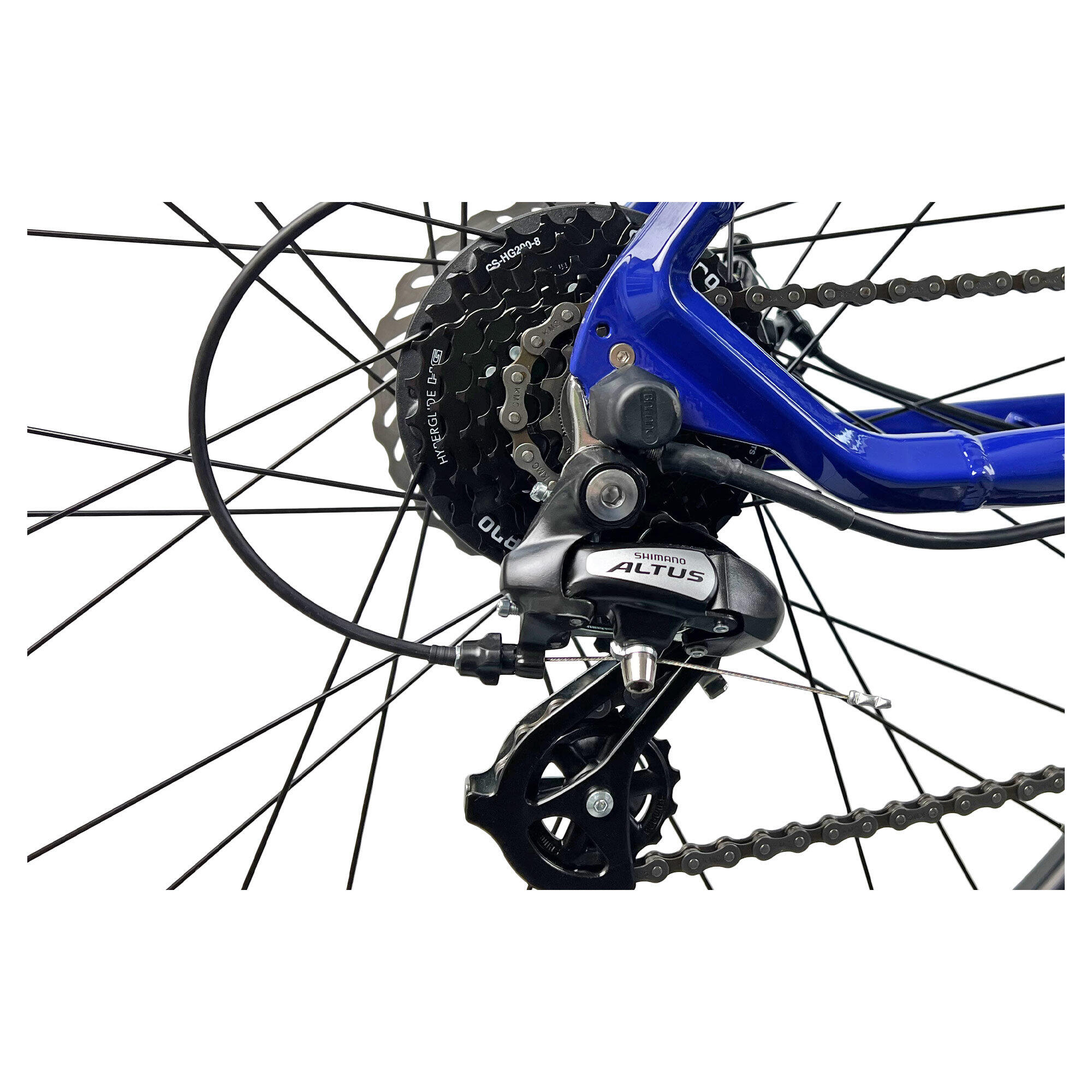 LLOBE Mountain E-Bike 27,5" Summit, blauw 7/7