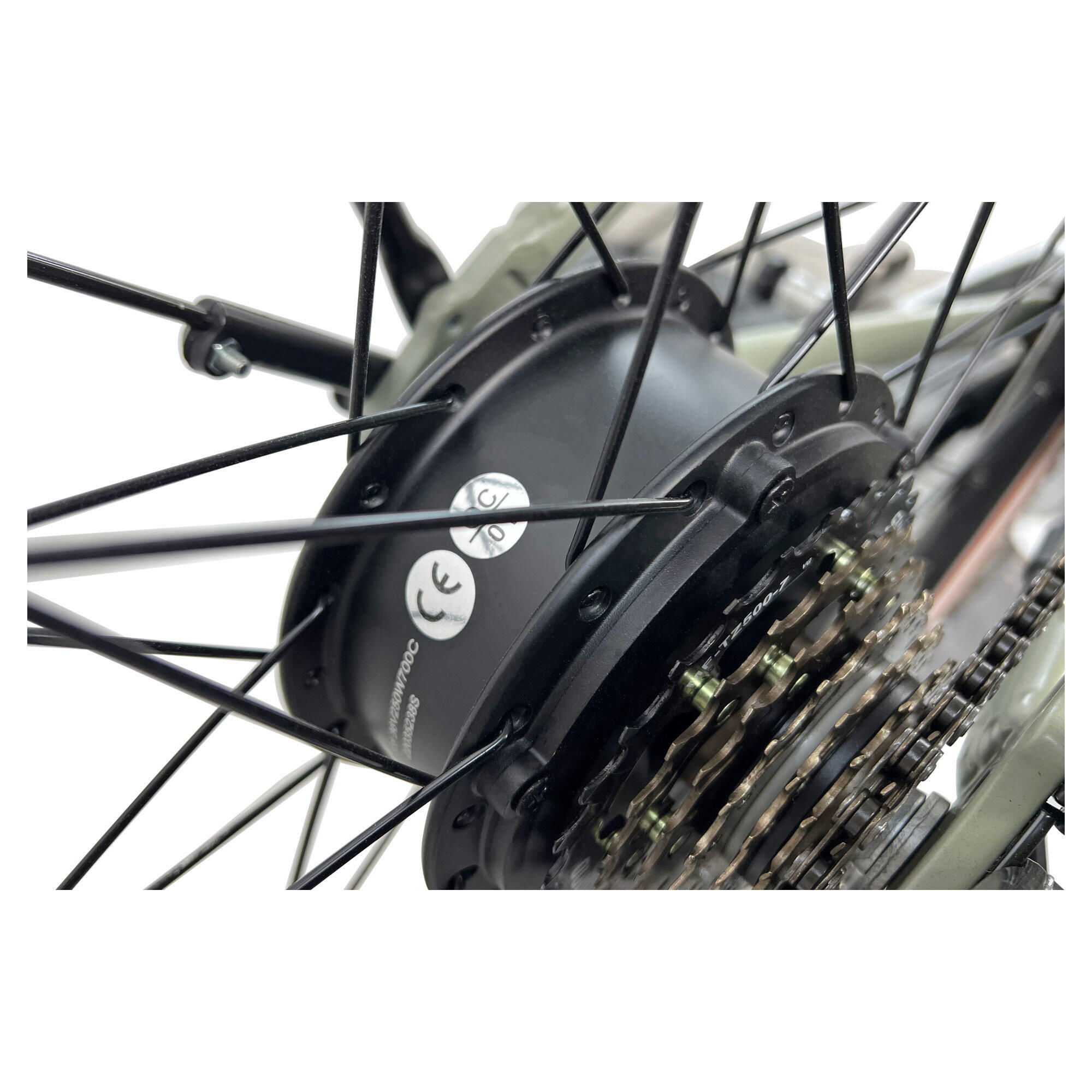 LLOBE City E-Bike  28" COUNTY, grün 7/7