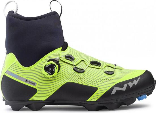 Buty rowerowe MTB gravel męskie NORTHWAVE CELSIUS XC ARCTIC GTX żółte Gore-Tex