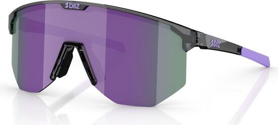 Lunettes Bliz Hero Small Noir Cristal/Pourpre