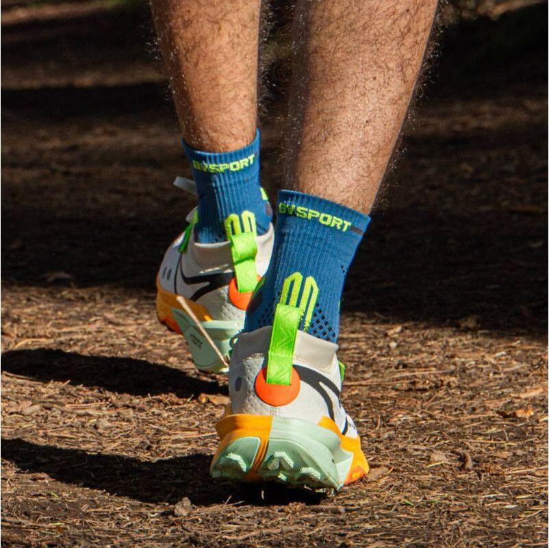 BV Sport Trail Ultra.2 Calze alte Blu/Giallo 4/4