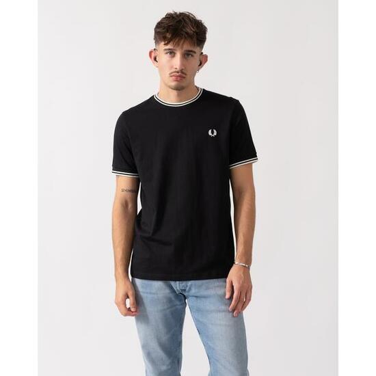T-shirt Fred Perry Modèle M1588fp Couleur Noir