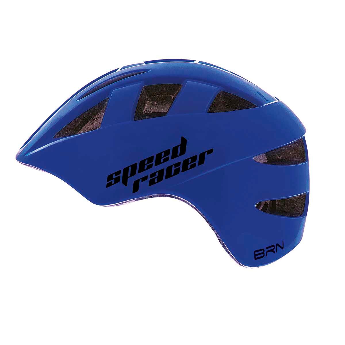 Casco BRN Speed Racer blu, taglia XXS 2/4