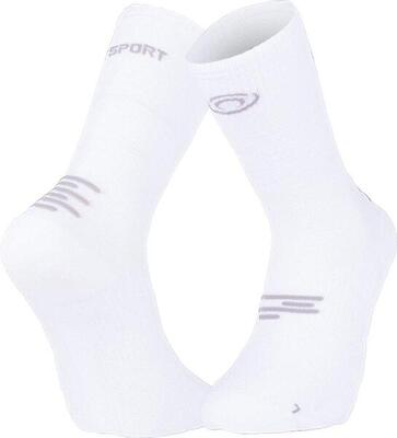 Bv sport run marathon high socks white/grey