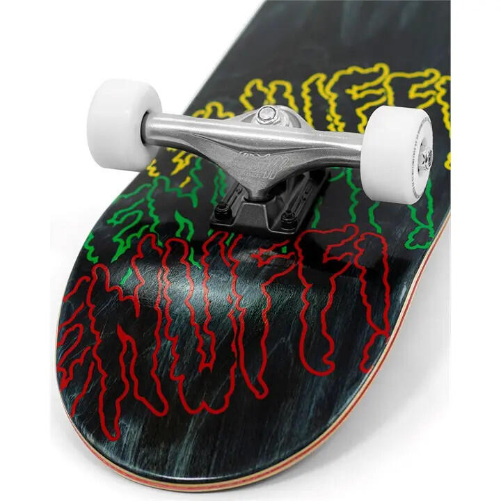 ENUFF Skateboard Complet Three Tier Reloaded Noir 8" 5/6