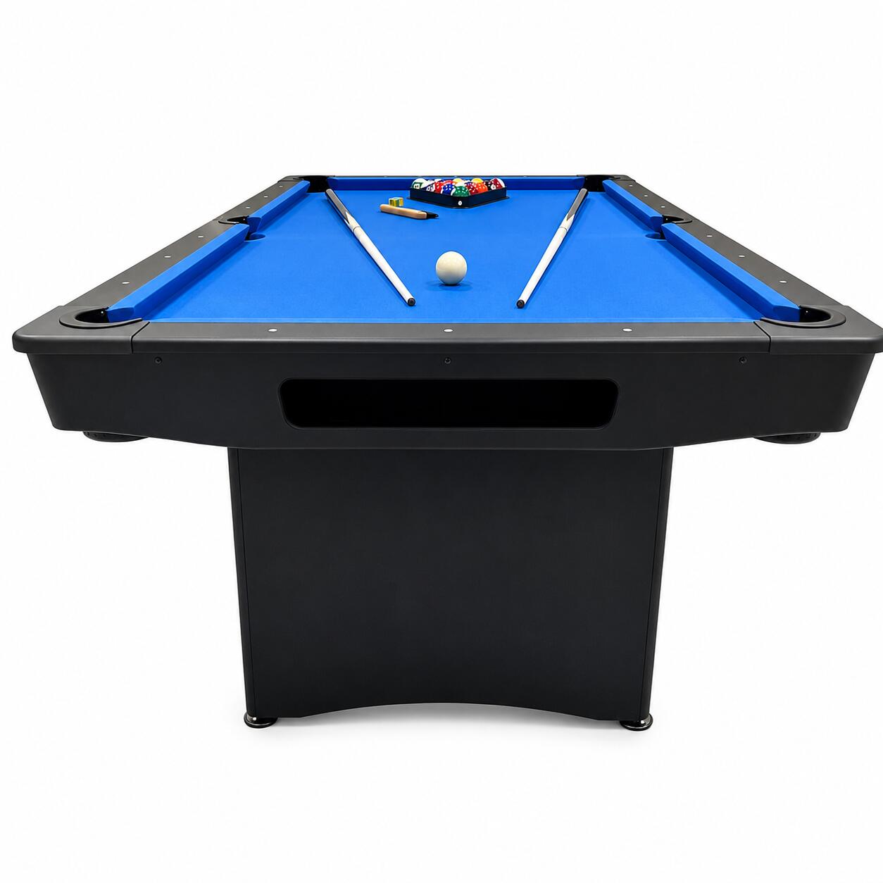 billard pliant Pool 6ft noir, accessoires inclus 3/5