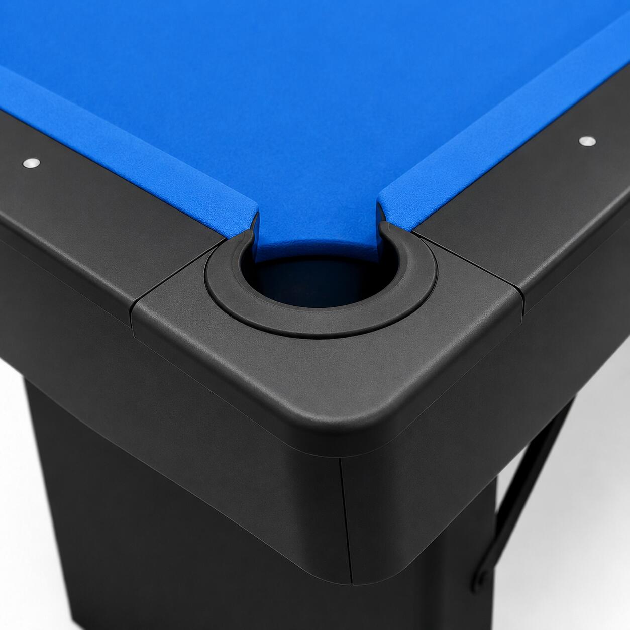 billard pliant Pool 6ft noir, accessoires inclus 4/5