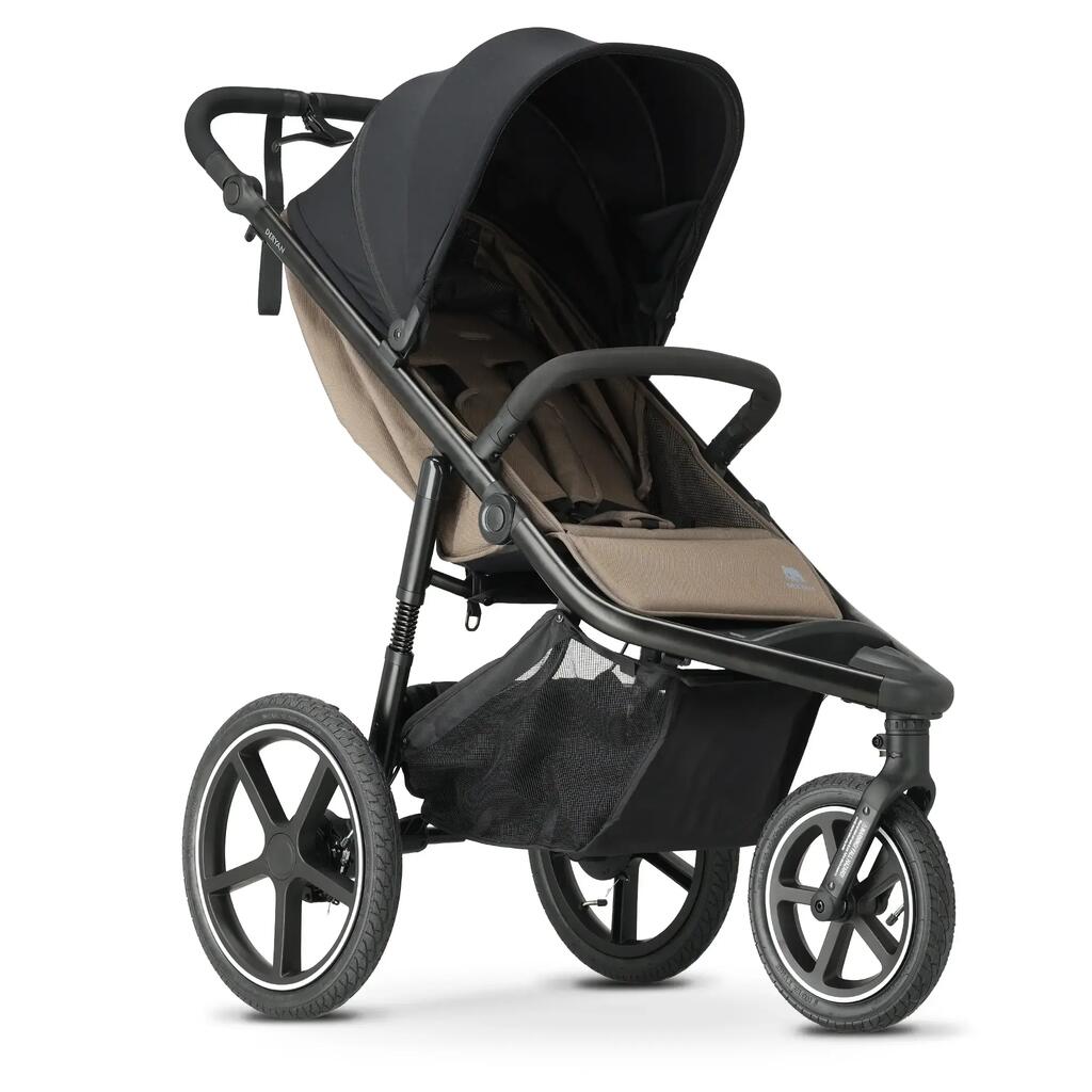 Luxe Bolt Running Stroller - Jogging Buggy - Runner - All Terrain - Hazel