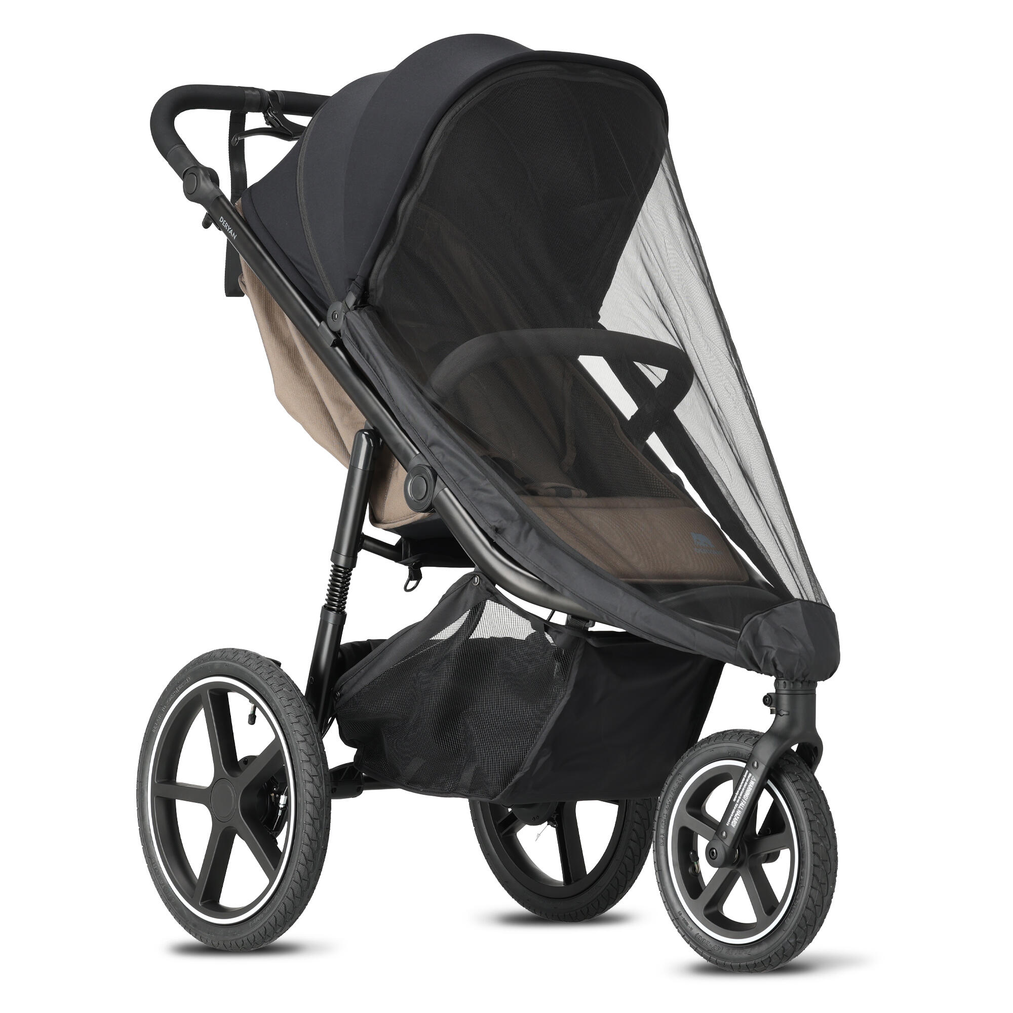 Luxe Bolt poussette de jogging - poussette de course - tout-terrain - Hazel 4/7
