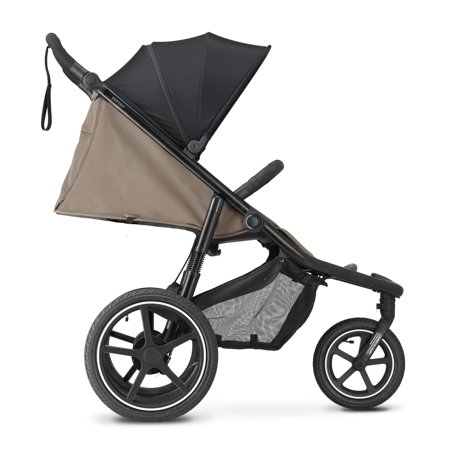 Luxe Bolt poussette de jogging - poussette de course - tout-terrain - Hazel 6/7