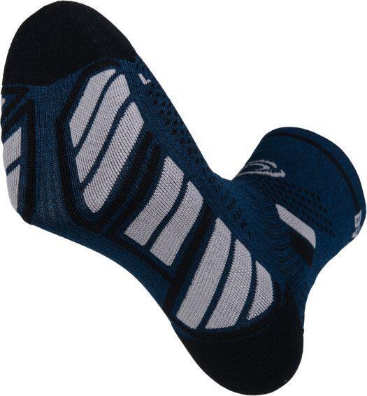 Chaussettes BV Sport Trail Ultra Mid Bleu/Gris 3/4