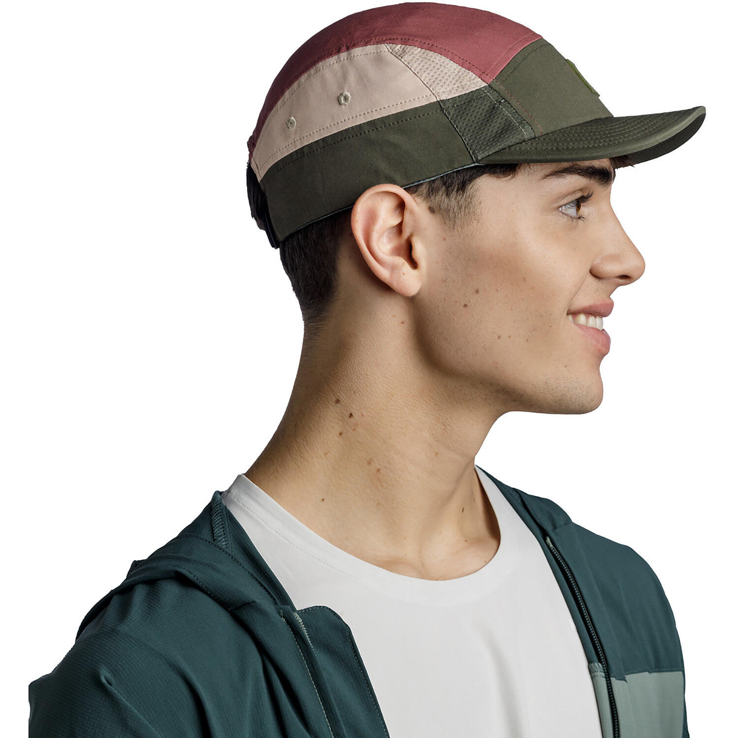 Czapka z daszkiem BUFF 5 PANEL GO CAP DOMUS APRICOT 3/7