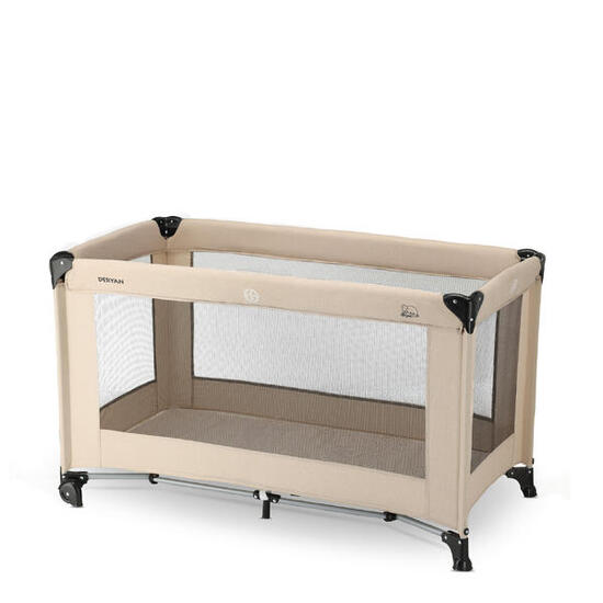 Lettino da viaggio Believer - Bambini e neonati - 120x60 cm - Nero