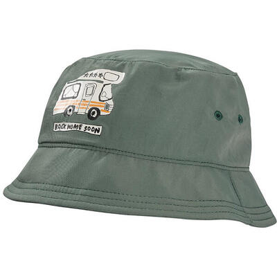 Cappello Verde Acceso per Bambini Jack Wolfskin - Taglia S
