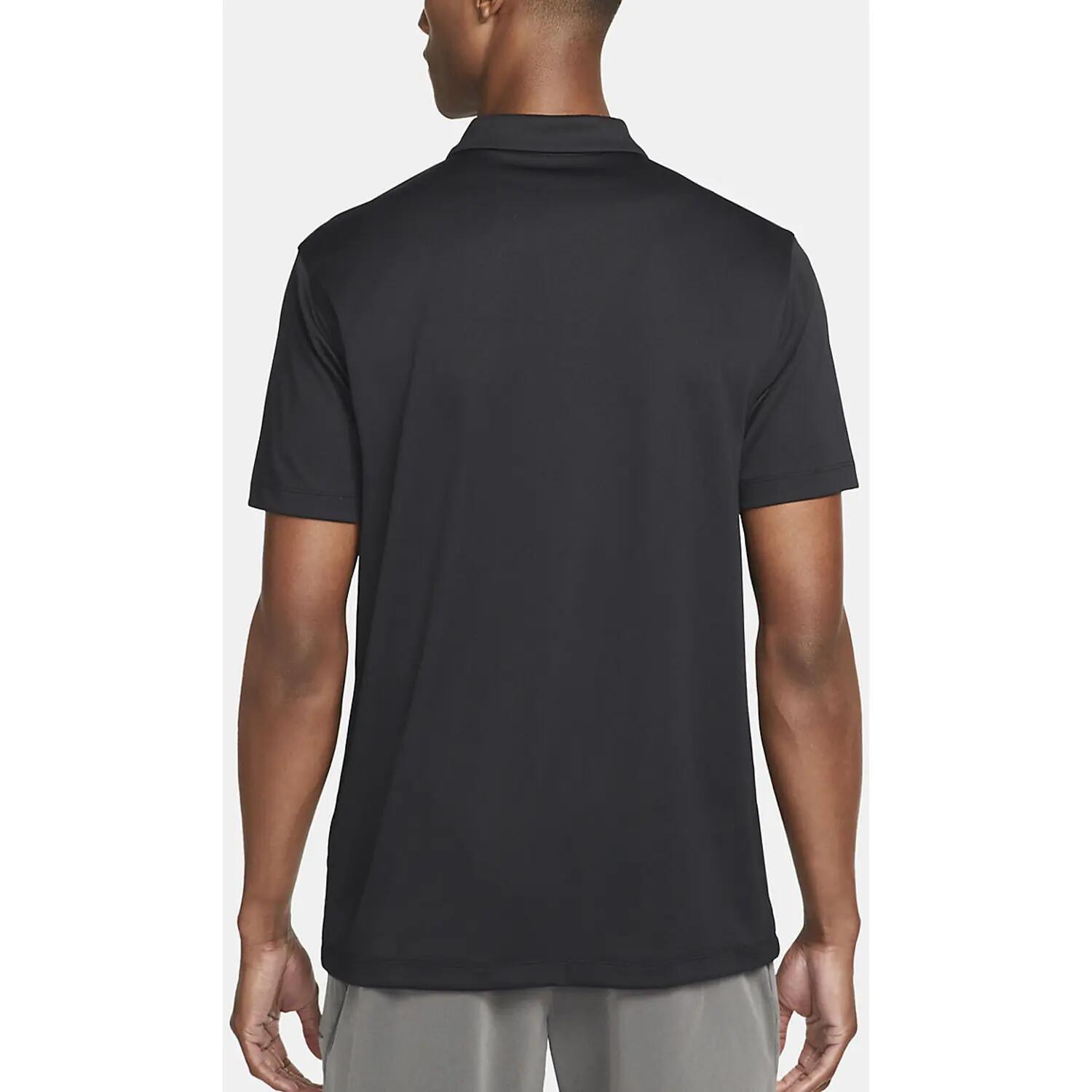 T-Shirt Nike Court Dri-FIT Tennis Polo, Preto, Homens 3/5