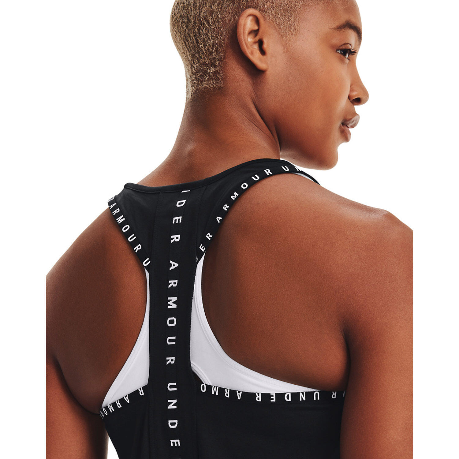 Onderhemd Under Armour Knockout Tank, Zwart, Dames 5/7